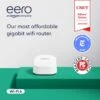 Amazon Eero 6+ Mesh Wi-Fi Router | Fast And Reliable Gigabit Speeds | Connect 75+ Devices | Coverage Up To 1,500 Sq. Ft. | 2022 Release