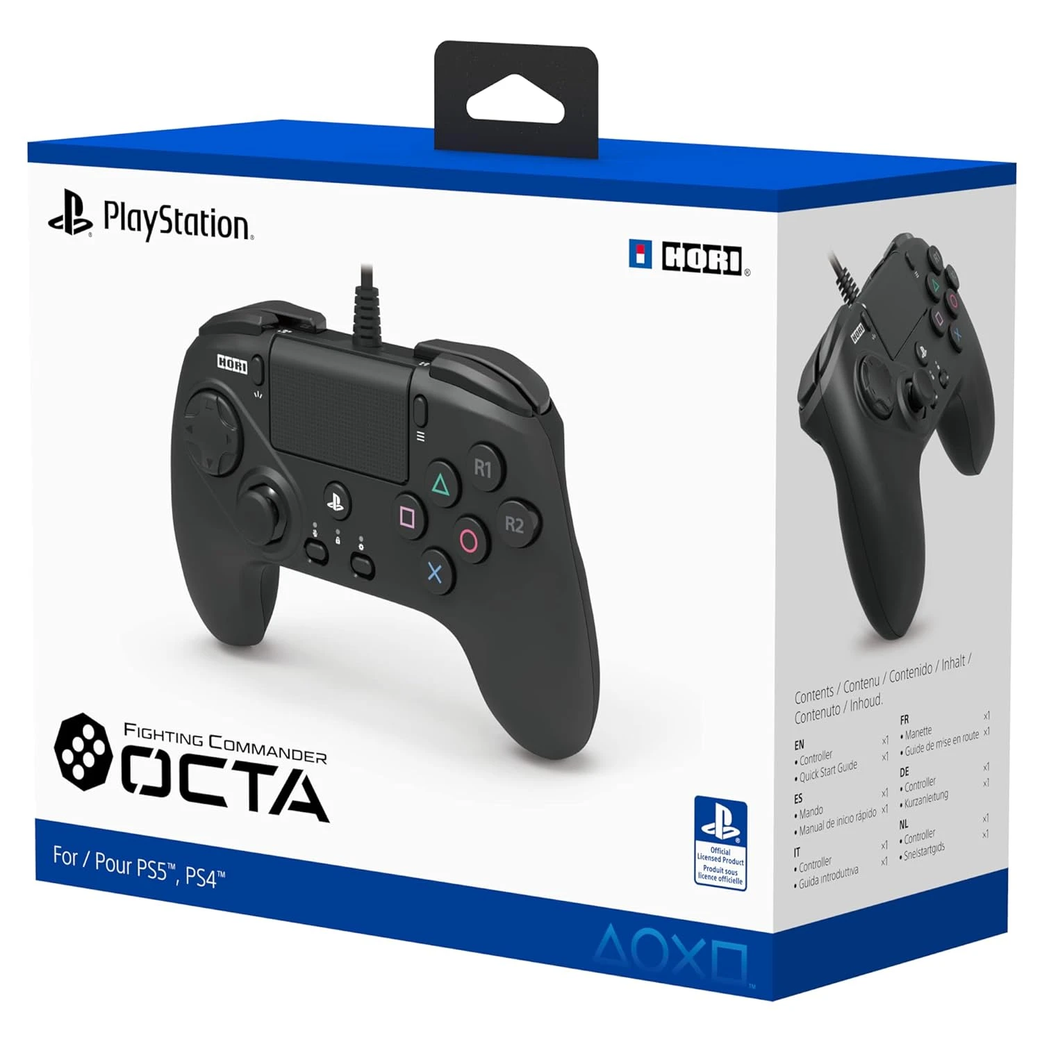 HORI Fighting Commander OCTA - Tournament Grade Fightpad For PlayStation 4, PlayStation 5, And PC - Officially Licensed By Sony 2 HORI Fighting Commander OCTA - Tournament Grade Fightpad For PlayStation 4, PlayStation 5, And PC - Officially Licensed By Sony - Image 2