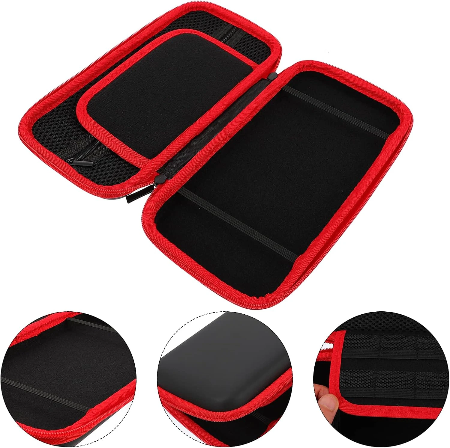 OSALADI Handheld Gaming Console Compatible For Switch Lite/Mini Game Console Bag Eva Carrying Case Handheld Pouch Video Game Console Carrying Case Hand Held Gaming Console 7 OSALADI Handheld Gaming Console Compatible For Switch Lite/Mini Game Console Bag Eva Carrying Case Handheld Pouch Video Game Console Carrying Case Hand Held Gaming Console - Image 7