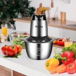 Food Processors Electric, Meat Grinder 2L Stainless Steel Meat Blender Food Chopper For Meat, Onion, Vegetables With 2pcs Bi-Level Blades, 2 Speed, 500W, 8 Cup (Meat Grinder With Single Bowl) 11 Food Processors Electric, Meat Grinder 2L Stainless Steel Meat Blender Food Chopper For Meat, Onion, Vegetables With 2pcs Bi-Level Blades, 2 Speed, 500W, 8 Cup (Meat Grinder With Single Bowl) -Appliantrix Cheap Store 71cvGlGO0LL. AC SL1500