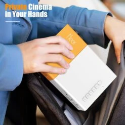 Meer Mini Projector,Portable Movie Projector,Smart Home Projector,Neat Projector For IOS,Android,Windows,PS5,Laptop,TV-Stick,Compatible With HDMI,USB,Audio,TF Card,AV And Remote Control -Appliantrix Cheap Store 71dLODQmL L. AC SL1500