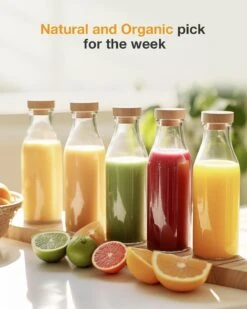 Cold Press Juicer, FEZEN Small Masticating Juicer For Fruits And Vegetables, Powerful Juice Extractor Machine With Compact Size And Space-Saving Feature, Very Easy To Clean (Updated) -Appliantrix Cheap Store 71dgsWVpHhL. AC SL1500