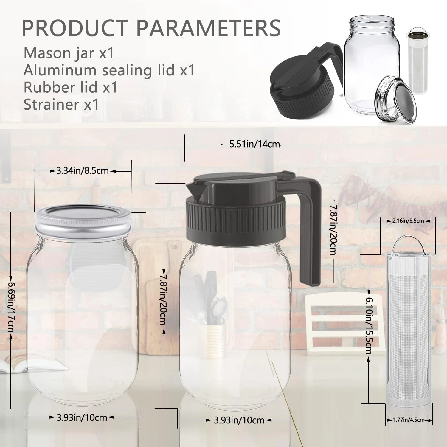 UineHiot Cold Brew Coffee Maker (BLACK) 4 UineHiot Cold Brew Coffee Maker (BLACK) - Image 4