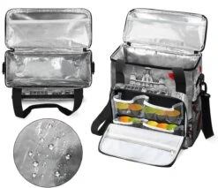 Cfpolar Coffee Maker Carrying Bag Bridge Flying Red Umbrellas Travel Coffee Machine Bag Carrying Organizer Case Portable Single Serve Coffee Brewer Tote Bag Storage Bag For Camping Picnic -Appliantrix Cheap Store 71f1rg3tgZL. AC SL1200