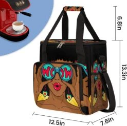 Cfpolar Coffee Maker Carrying Bag African Women Wow Travel Coffee Machine Bag Carrying Organizer Case Portable Single Serve Coffee Brewer Tote Bag Storage Bag For Camping Picnic -Appliantrix Cheap Store 71fkzhdoHCL. AC SL1200