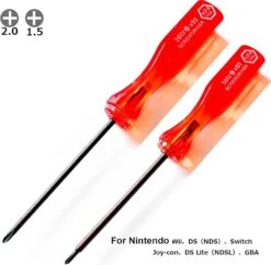 SKZIRI 5in1 Triwing Screwdriver Set Y1.5 2.5 3.0 3 Point Screwdriver And Phillips PH00 PH000 Screwdriver Repair Tool Kit For Switch Lite Joycon Wii DS Lite DSi 3D S GBA SP NDS -Appliantrix Cheap Store 71flXtYj1oL. AC SL1500