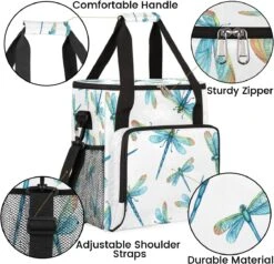 Cfpolar Coffee Maker Carrying Bag Dragonfly Travel Coffee Machine Bag Carrying Organizer Case Portable Single Serve Coffee Brewer Tote Bag Storage Bag For Camping Picnic -Appliantrix Cheap Store 71giFK2nF5L. AC SL1200