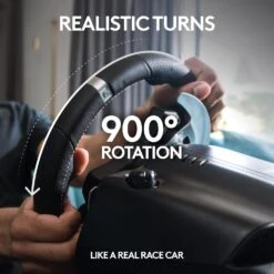 Logitech G920 Driving Force Racing Wheel And Floor Pedals, Real Force Feedback, Stainless Steel Paddle Shifters, Leather Steering Wheel Cover For Xbox Series X|S, Xbox One, PC, Mac - Black -Appliantrix Cheap Store 71ieKMwTnVL. AC SL1500