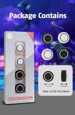 ASUS ROG Ally Thumb Grip Caps, Soft Silicone Joystick Cover Compatible With ASUS ROG Ally - (Two Sets) -Appliantrix Cheap Store 71j6pfYDIzL. AC SL1500