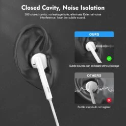 2 Pack Apple Earbuds For IPhone Headphones Wired Earphones With Lightning Connector(Built-in Microphone & Volume Control)[Apple MFi Certified] Noise Isolating For IPhone 14/13/12/11/XR/XS/X/8/7/Pro -Appliantrix Cheap Store 71jFIq2L0FS. AC SL1500