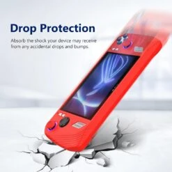 Silicone Protective Case For ROG Ally, ROG Ally Game Console Case, Ultra Thin Shell Protective For ROG Ally (Red) -Appliantrix Cheap Store 71kb5j0nMYL. AC SL1500