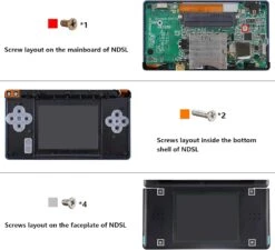 EXtremeRate Clear Replacement Full Housing Shell For Nintendo DS Lite, Custom Handheld Console Case Cover With Buttons, Screen Lens For Nintendo DS Lite NDSL - Console NOT Included -Appliantrix Cheap Store 71kdlFHoGIL. AC UL1500