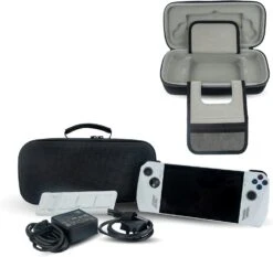 GENERIC Carrying Case Game Console Storage Box For ROG Ally Portable Protective Handbag Pouch For Game Machine & Charger,31 * 14 * 10cm -Appliantrix Cheap Store 71kkwdCMBPL. AC SL1500