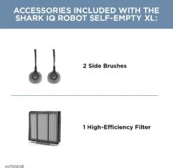 Shark IQ Robot Vacuum AV1002AE With XL Self-Empty Base, Self-Cleaning Brushroll, Advanced Navigation, Wi-Fi, Compatible With Alexa, 2nd Generation -Appliantrix Cheap Store 71ldp41w7L. AC SL1500