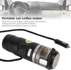 Feature 1. Portable Car Coffee Maker Allows You To Drink Fragrant Coffee Anytime And Anywhere. 2. Powered By 12V Cigarette Lighter Plug Of The Car Simpel Operation And Convenient To Use. 3. Features Automatic Temperature Controlling System And Boil Dry Protection Safe To Use. 4. Sealing Protection Gets Level IP10 Standards Effectively Prevent Spilling Keep Your Car Tidy. 5. Automatic Fault Detection And Alarm Protection System With Multi Pressure Protection Device Durable To Use. 6. Made Of High Quality Nylon + Stainless Steel Material For Maximum Durability And Stable Performance. Specification Item Type Car Coffee Machine Material Nylon + Stainless Steel Color Black Voltage 12V Size Approx. 90 X 230mm 3.5 X 9.1in Fitment Universal For 12V Car Power 115W Capacity Approx. 65ml Package List 1 X Coffee Machine 1 X Filter Screen 1 X Spoon 1 X Cleaning Rod 1 X Safety Pin 2 X Fuse 2 X Gasket 1 X Manual -Appliantrix Cheap Store 71mtUHjuK1L. AC SL1500