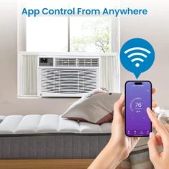 ACONEE 8000 BTU Air Conditioners Window Unit, Smart Window AC Unit With Remote/App Control And Dehumidify Function, Energy Saving, Low Noise Silent-wrap Technology, For Rooms Up To 250 Sq.ft 8 ACONEE 8000 BTU Air Conditioners Window Unit, Smart Window AC Unit With Remote/App Control And Dehumidify Function, Energy Saving, Low Noise Silent-wrap Technology, For Rooms Up To 250 Sq.ft -Appliantrix Cheap Store 71nB0qCj5nL. AC SL1500
