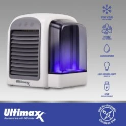 Ultimaxx CORDLESS, Portable Mini Air Conditioner 4-Pack. 3 Speeds (lasts Up To 8 Hours) - 2022 Personal Air Conditioner Is Whisper-Quiet & Doubles As A Humidifier For Bedroom, Desk, Camping & More -Appliantrix Cheap Store 71nJ8XbKSQS. AC SL1500