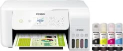 Epson® Epson EcoTank ET-2720 Wireless Color All-in-One Supertank Printer With Scanner And Copier - White