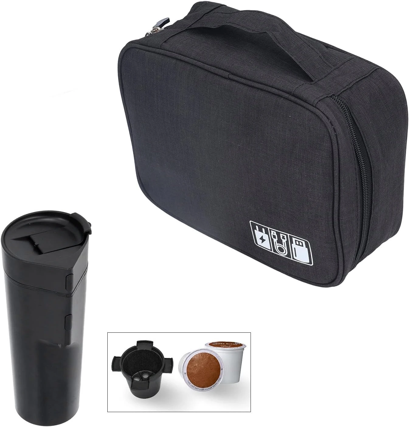 Tnfeeon Coffee Maker Bag Coffee Machine Storage Bag Travel Coffee Maker Pouch Organizer Multifunctional Travel Storage Bag For Outdoor 3 Tnfeeon Coffee Maker Bag Coffee Machine Storage Bag Travel Coffee Maker Pouch Organizer Multifunctional Travel Storage Bag For Outdoor - Image 3