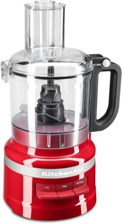 KitchenAid KFP0718ER 7-Cup Food Processor Chop, Puree, Shred And Slice - Empire Red
