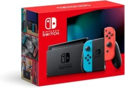 Nintendo Switch™ With Neon Blue And Neon Red Joy‑Con