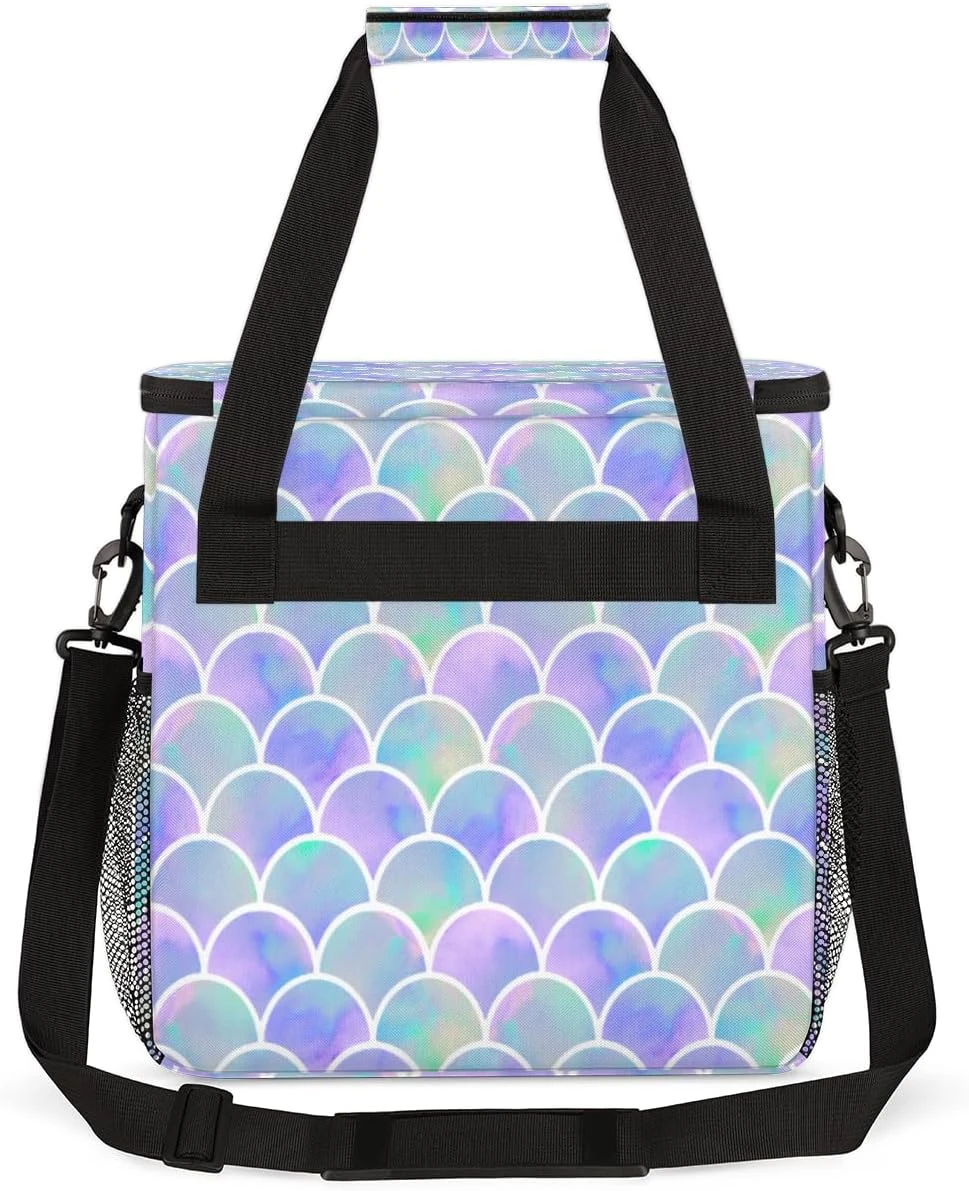 Cfpolar Coffee Maker Carrying Bag Mermaid Fish Scale Travel Coffee Machine Bag Carrying Organizer Case Portable Single Serve Coffee Brewer Tote Bag Storage Bag For Camping Picnic 6 Cfpolar Coffee Maker Carrying Bag Mermaid Fish Scale Travel Coffee Machine Bag Carrying Organizer Case Portable Single Serve Coffee Brewer Tote Bag Storage Bag For Camping Picnic - Image 6