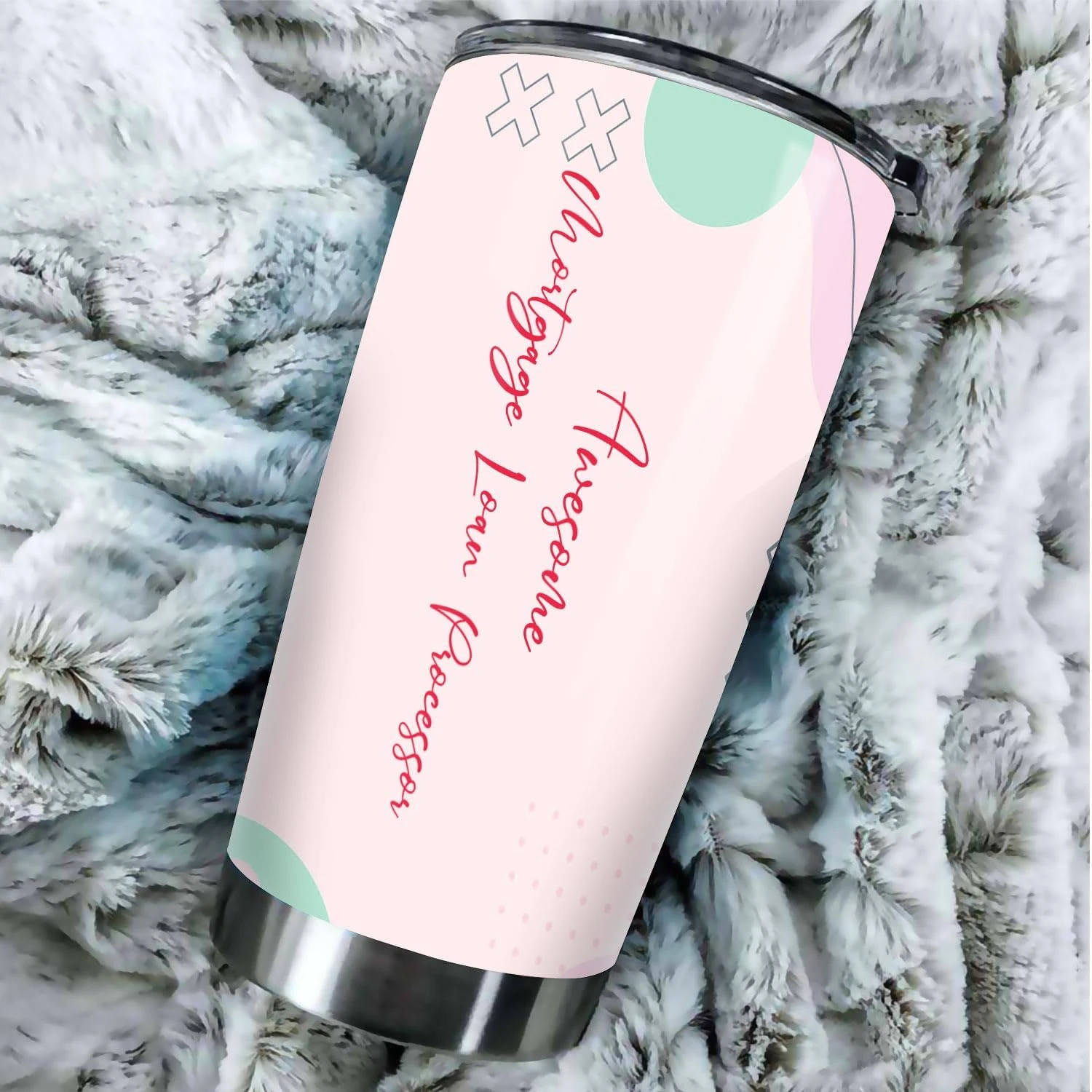 Awesome Mortgage Loan Processor Tumbler Stainless Steel 20oz, Funny Mortgage Loan Processor Gifts Bulk For Birthday Christmas, Office Gifts For Men Women Work Friend Coworker Driking Coffee Cup 3 Awesome Mortgage Loan Processor Tumbler Stainless Steel 20oz, Funny Mortgage Loan Processor Gifts Bulk For Birthday Christmas, Office Gifts For Men Women Work Friend Coworker Driking Coffee Cup - Image 3