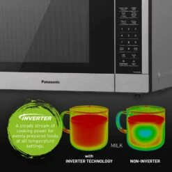 Panasonic NN-SN67K Microwave Oven, 1.2 Cu.ft, Stainless Steel/Silver -Appliantrix Cheap Store 71rzGcdH3tL. AC SL1500