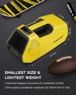 Iorbur Link, 2380BTU Fast Cooling Outdoor, 240W Low Power Consumption Portable Mini Air Conditioner For Camping Tent, RV, Car, Truck, Van And Fishing-Yellow 12 Iorbur Link, 2380BTU Fast Cooling Outdoor, 240W Low Power Consumption Portable Mini Air Conditioner For Camping Tent, RV, Car, Truck, Van And Fishing-Yellow -Appliantrix Cheap Store 71sZIcUB2JL. AC SL1500