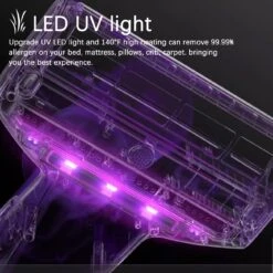 HYNSEN Bed Vacuum Cleaner, Mattress Vacuum Cleaner With UV & High Heating Tech, 12Kpa Strong Suction Handheld Vacuums Of Bed Mattress Sofas, Pet Hair And Carpets 9 HYNSEN Bed Vacuum Cleaner, Mattress Vacuum Cleaner With UV & High Heating Tech, 12Kpa Strong Suction Handheld Vacuums Of Bed Mattress Sofas, Pet Hair And Carpets -Appliantrix Cheap Store 71sZZ3n1S L. AC SL1300