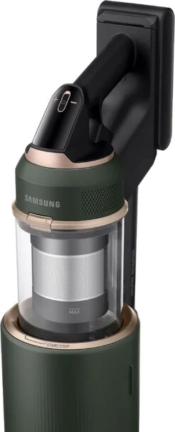 SAMSUNG BESPOKE Jet Cordless Stick Vacuum Cleaner With All In One Clean Station, Powerful Floor Cleaning For Carpet, Hardwood, Tile, Lightweight, HEPA Filtration, Woody Green -Appliantrix Cheap Store 71uQA6o1b6L. AC SL1500