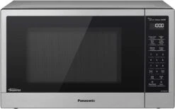 Panasonic NN-SN67K Microwave Oven, 1.2 Cu.ft, Stainless Steel/Silver