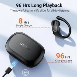 Occiam Wireless Earbuds Bluetooth 5.3 Headphones 96Hrs Playback Sports Ear Buds With Microphone Earhook Waterproof In Ear Earphones LED Power Display Headset For Workout Running Black 8 Occiam Wireless Earbuds Bluetooth 5.3 Headphones 96Hrs Playback Sports Ear Buds With Microphone Earhook Waterproof In Ear Earphones LED Power Display Headset For Workout Running Black -Appliantrix Cheap Store 71unMcrcB9L. AC SL1500