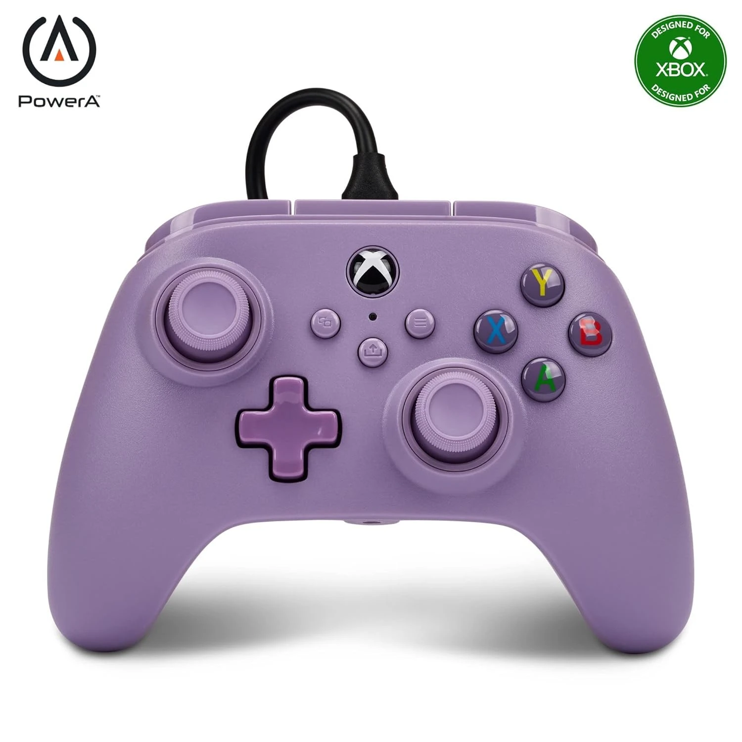 PowerA Nano Enhanced Wired Controller For Xbox Series X|S - Lilac, Portable, Compact, Gamepad, Video Game, Gaming Controller, Works With Xbox One And Windows 10/11 1 PowerA Nano Enhanced Wired Controller For Xbox Series X|S - Lilac, Portable, Compact, Gamepad, Video Game, Gaming Controller, Works With Xbox One And Windows 10/11