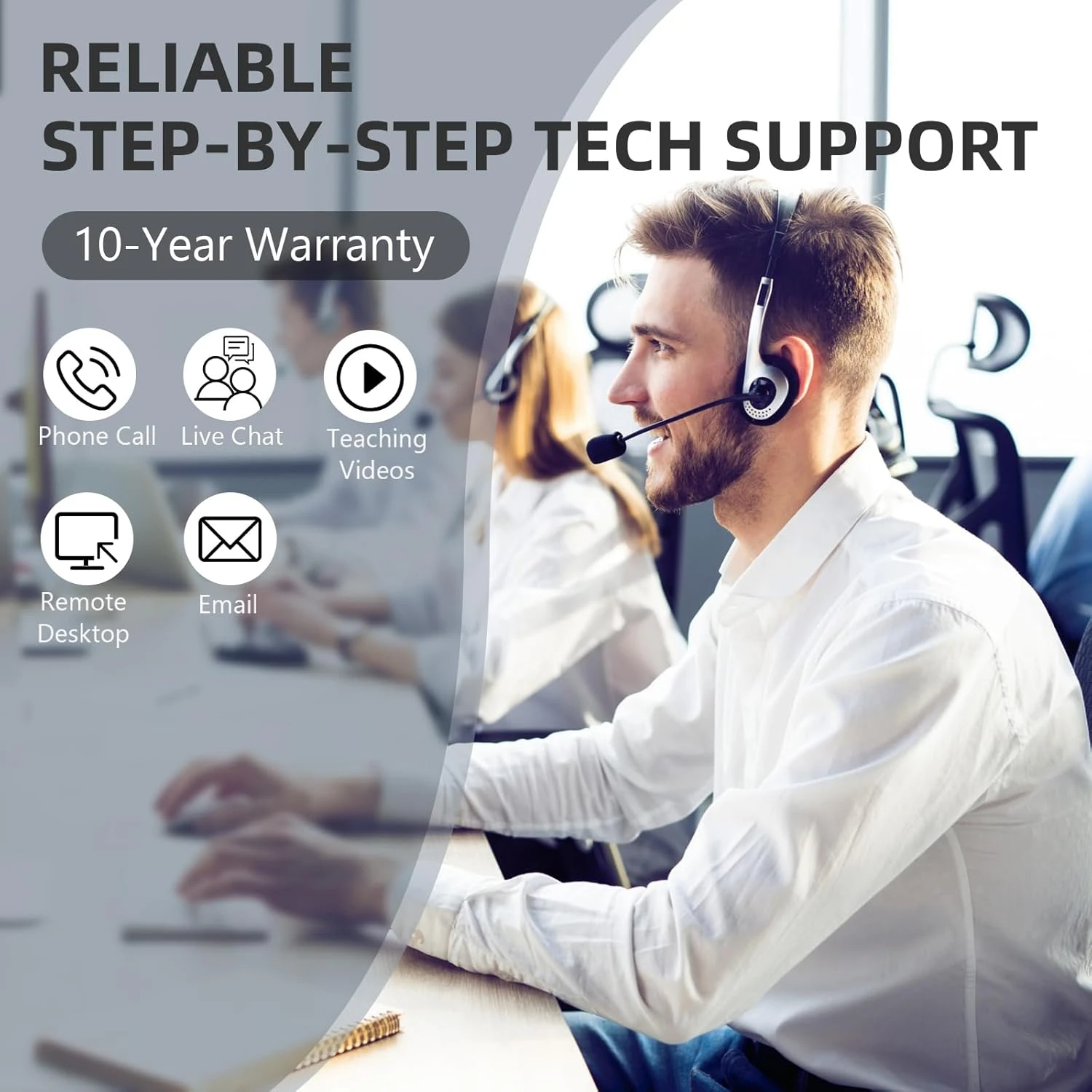 PEDOOLO Label Printer, Bluetooth Shipping Label Printer, 4x6 Thermal Printer For Shipping Packages, Compatible With Android, IOS, Windows, Mac, Chromebook, Amazon, Ebay, UPS, USPS, FedEx, Shopify 6 PEDOOLO Label Printer, Bluetooth Shipping Label Printer, 4x6 Thermal Printer For Shipping Packages, Compatible With Android, IOS, Windows, Mac, Chromebook, Amazon, Ebay, UPS, USPS, FedEx, Shopify - Image 6