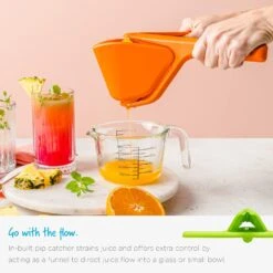 Dreamfarm Lemon Fluicer | Easy Squeeze Manual Lemon Juicer | Citrus Juicer That Folds Flat For Space-Saving Storage | Lemon Squeezer With Pivot To Increase Leverage -Appliantrix Cheap Store 71vyZpVF9uL. AC SL1500