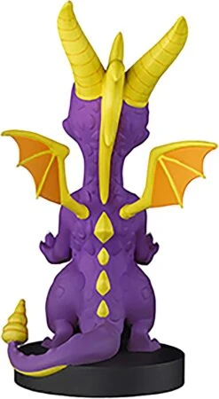 Exquisite Gaming: Spyro The Dragon - Original Mobile Phone & Gaming Controller Holder, Device Stand, Cable Guys, Licensed Figure -Appliantrix Cheap Store 71wyJMwHhsL. AC SL1500