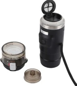 Feature 1. Portable Car Coffee Maker Allows You To Drink Fragrant Coffee Anytime And Anywhere. 2. Powered By 12V Cigarette Lighter Plug Of The Car Simpel Operation And Convenient To Use. 3. Features Automatic Temperature Controlling System And Boil Dry Protection Safe To Use. 4. Sealing Protection Gets Level IP10 Standards Effectively Prevent Spilling Keep Your Car Tidy. 5. Automatic Fault Detection And Alarm Protection System With Multi Pressure Protection Device Durable To Use. 6. Made Of High Quality Nylon + Stainless Steel Material For Maximum Durability And Stable Performance. Specification Item Type Car Coffee Machine Material Nylon + Stainless Steel Color Black Voltage 12V Size Approx. 90 X 230mm 3.5 X 9.1in Fitment Universal For 12V Car Power 115W Capacity Approx. 65ml Package List 1 X Coffee Machine 1 X Filter Screen 1 X Spoon 1 X Cleaning Rod 1 X Safety Pin 2 X Fuse 2 X Gasket 1 X Manual -Appliantrix Cheap Store 71xS49adLLL. AC SL1500