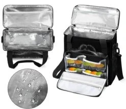 Cfpolar Coffee Maker Carrying Bag Black Cat Paw Travel Coffee Machine Bag Carrying Organizer Case Portable Single Serve Coffee Brewer Tote Bag Storage Bag For Camping Picnic -Appliantrix Cheap Store 71xfQrhYxrL. AC SL1200