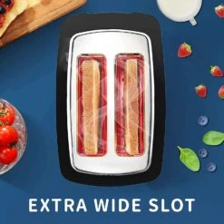 Toaster 2 Slice Wide Slot Toaster Best Rated Prime Displav Smart Toasters With LCD Digital Countdown Timer And Bagel/Defrost/Cancel/Reheat Function -Appliantrix Cheap Store 71y2IeLfw6L. AC SL1500