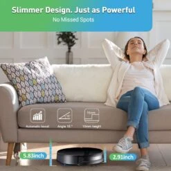 Robot Vacuum And Mop Combo, App/Voice Control, 2 In 1 Mopping Robotic Vacuum Cleaner Tangle-Free Strong Suction, 230ML Water Tank, Daily Schedule, Self-Charging, Ideal For Carpet, Hard Floor, Pet Hair -Appliantrix Cheap Store 71y9pAcRVeL. AC SL1500