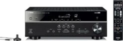 YAMAHA RX-V385 5.1-Channel 4K Ultra HD AV Receiver With Bluetooth
