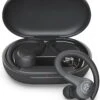 JLab Go Air Sport - Wireless Workout Earbuds Featuring C3 Clear Calling, Secure Earhook Sport Design, 32+ Hour Bluetooth Playtime, And 3 EQ Sound Settings (Graphite/Black)