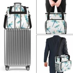 Cfpolar Coffee Maker Carrying Bag Dragonfly Travel Coffee Machine Bag Carrying Organizer Case Portable Single Serve Coffee Brewer Tote Bag Storage Bag For Camping Picnic -Appliantrix Cheap Store 71z9rkg4TOL. AC SL1200