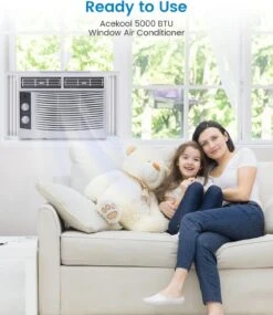 5000 BTU Air Conditioner Window Unit, Fast Cooling To 150 Sq.Ft. Window AC Unit With Easy-to-Use Mechanical Controls, Energy Savings, Quiet Operation, 110-115V -Appliantrix Cheap Store 71zkNHSvvtL. AC SL1500