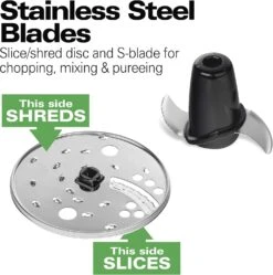 Hamilton Beach Food Processor & Vegetable Chopper For Slicing, Shredding, Mincing, And Puree, 8 Cup, Black -Appliantrix Cheap Store 8104V69mXML. AC SL1500