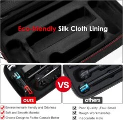 Ivoler Carrying Storage Case For Nintendo Switch/For Switch OLED Model (2021),Portable Travel All Protective Hard Messenger Bag Soft Lining 18Games For Switch Console Pro Controller Accessories Black -Appliantrix Cheap Store 810UzypwnnL. AC SL1500