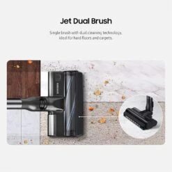 SAMSUNG BESPOKE Jet Cordless Stick Vacuum Cleaner With All In One Clean Station, Powerful Floor Cleaning For Carpet, Hardwood, Tile, Lightweight, HEPA Filtration, Woody Green -Appliantrix Cheap Store 812lEMCXDKL. AC SL1500