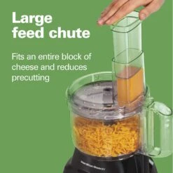 Hamilton Beach Food Processor & Vegetable Chopper For Slicing, Shredding, Mincing, And Puree, 8 Cup, Black -Appliantrix Cheap Store 817AazEiL. AC SL1500