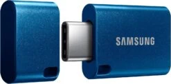SAMSUNG Type-Câ„¢ USB Flash Drive, 256GB, Transfers 4GB Files In 11 Secs W/Up To 400MB/s 3.13 Read Speeds, Compatible W/USB 3.0/2.0, Waterproof, 2022,Blue